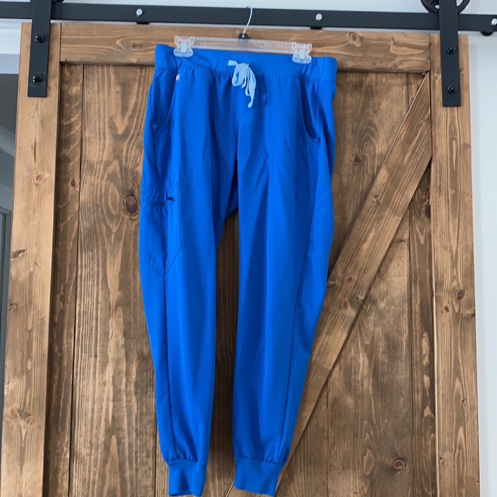 Royal blue Figs Zamora joggers